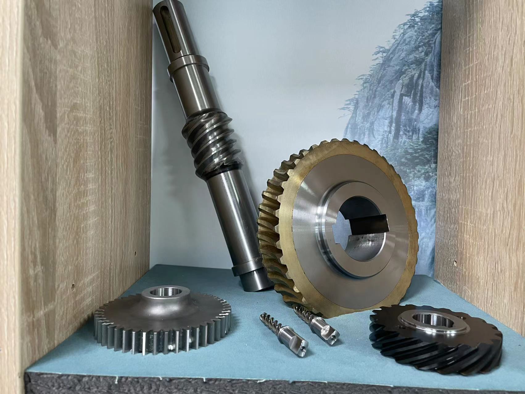 Gear and shaft