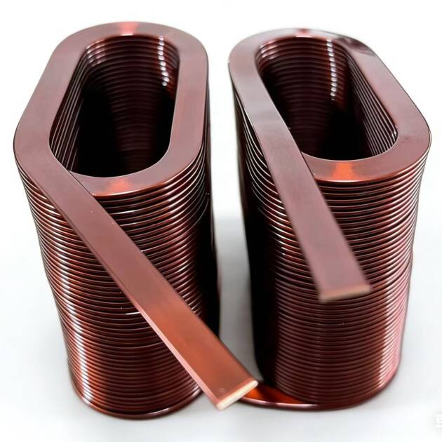 flat copper coil