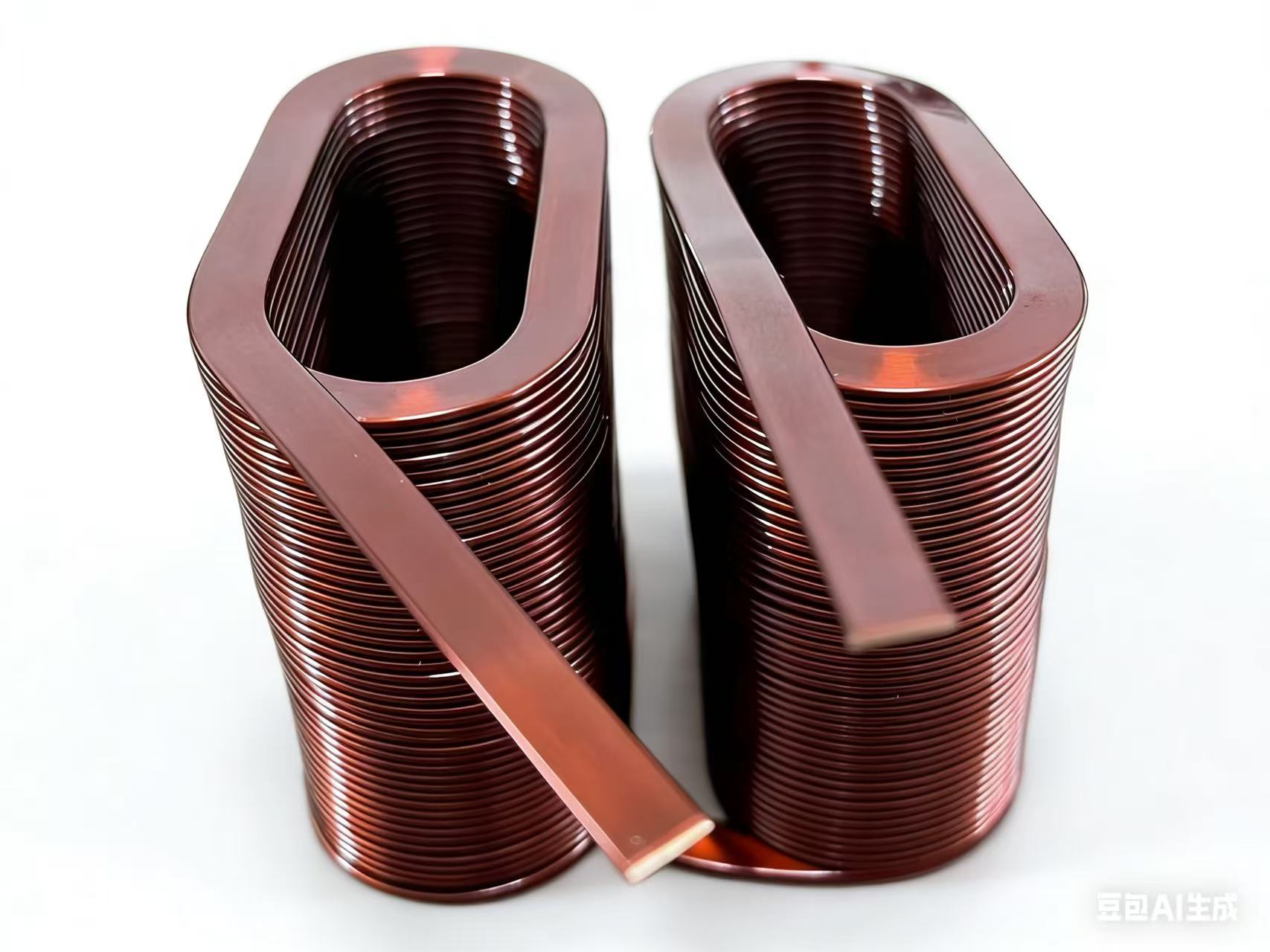 flat copper coil